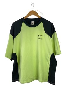 NIKE◆AMBUSH SS TEE GHOST GREEN/Tシャツ/XL/ポリエステル/GRN/CW8002-358