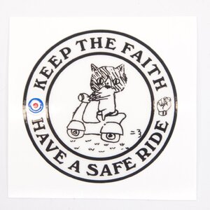 Sticker 35mm scooter cat ステッカー スクーターキャット Vespa Lambretta ベスパ ランブレッタ 50S 100 ET3 GTR RALLY PX200E 160GS