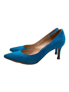 Gianvito Rossi◆パンプス/35.5/BLU/スウェード/26770