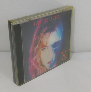 【即決】初回盤 CD「X/ART OF LIFE」ブックレット スリーブケース付き/YOSHIKI/HIDE/TOSHI/PATA/HEATH/AMCM-4170 アート・オブ・ライフ 