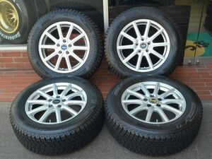 17in ZACK Sport-01 17X7.0J PCD 114.3 5穴 +48 ブリヂストン ブリザック DM-V3 225/65R17 2020年製 9分山スタッドレス付 CX-5 CR-V など