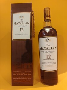 マッカラン12年1750ml The MACALLAN 未開栓 箱付 古酒 