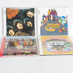 ＜美品＞ビートルズ CD4枚セット まとめて/ MAGICAL MYSTERY TOUR|RUBBER SOUL｜YELLOW SUBMARINE|Sgt.Pepper’s リマスター　紙ジャケ