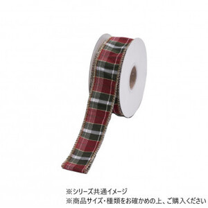 ワイヤーリボン DUPION METALLIC THREAD RIBBON RGR 3.8cm 9600074