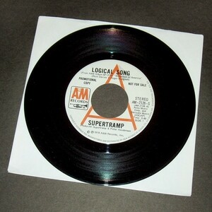 SUPERTRAMP Logical Song ST/ST カナダ盤シングルPR A&M 1979