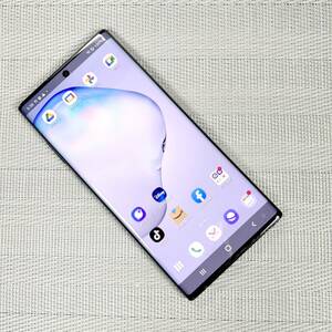 サムスン Galaxy Note10+ SC-01M docomo 画面:6.8インチ　ストレージ：256GB　 Sペン付き