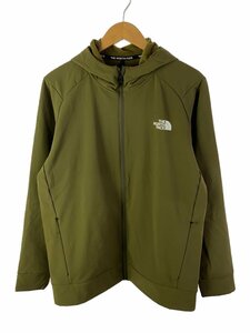 THE NORTH FACE◆APEX THERMAL HOODIE/L/ポリエステル/KHK/無地