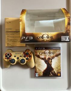 PS3 プレイステーション３ コントローラー God of War: Ascension オリジナル DUALSHOCK 3 ソフト同梱版 ソフトは新品 