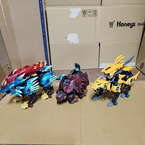 ゾイドワイルド　ビーストライガー　ファングタイガー　ガノンタス　ZOIDS　組立済み　塗装　ジャンク