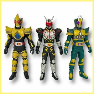 ★送料無料★【まとめ売り】仮面ライダー ブレイド 剣　ソフビ　3体セット ⑪