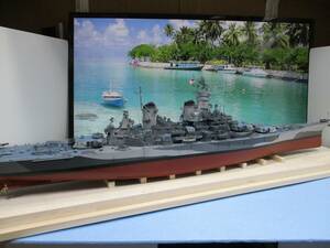  1/350　アメリカ海軍 戦艦『BB－63 ミズーリ』タミヤ　完成品