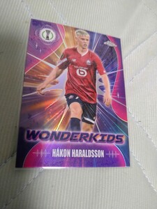 2023-24 TOPPS CHROME UEFA CLUB COMPETITIONS WONDERKIDS HAKON HARALDSSON