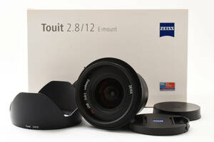 【極上美品★】Carl Zeiss Touit 12mm F2.8 Lens ソニー用 SONY Eマウント #M11141