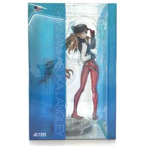 ☆中古品☆ アルター フィギュア ヱヴァンゲリヲン新劇場版：Q 式波・アスカ・ラングレー ジャージVer. 1/7 PVC製塗装済完成品 開封品