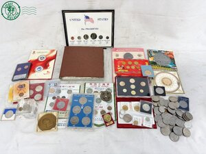 2BA0101954　◎ 1円 ～ コレクター放出品 外国メダル コイン 大量 外国古銭 記念硬貨 他 まとめ売り 約6kg 中古 used品 現状品 未鑑定品