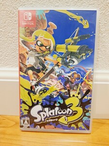 ⑮　Nintendo Switch　ニンテンドースイッチ　Splatoon 3　スプラトゥーン3　任天堂　Switch　ソフト