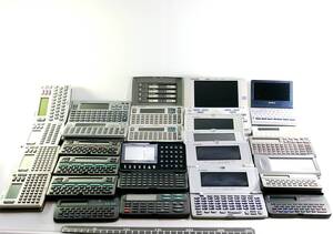 【ジャンク　電子辞書　27台】【CASIO SHARP SONY　SEIKO　SEKISUI】EX-word　カシオエクスワード系　XD-10　XD-20　XD-E15　XD-E600　　