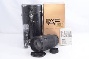 ★Nikon AF ED Nikkor 80-200mm F2.8 D ニコン 直進ズーム★07006A-8039