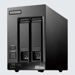 2ベイデスクトップ型NAS 4TB(2TBx2台) Windows Server IoT 2022 for Storage Workgroup Edition搭載: NSB-72D04TW22