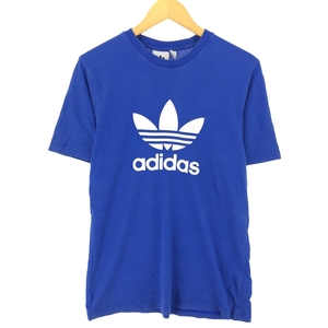 古着 アディダス adidas ORIGINALS オリジナルス ロゴプリントTシャツ メンズS相当 /eaa432150