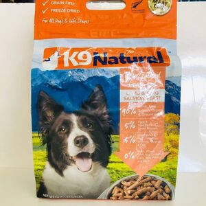 送料600円可 K9ナチュラル　ラム&キングサーモン　500g