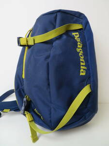 ◆patagonia Atom SLING 8L アトムスリング ボディバッグ ショルダーバッグ ネイビー×イエロー 48261 パタゴニア