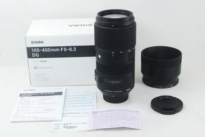 ★良品★SIGMA シグマ Contemporary 100-400mm F5-6.3 DG OS HSM C017 Nikon ニコン 元箱付き♪