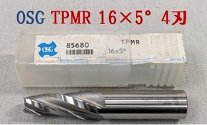 A5★OSG　ハイステーパーエンドミル　4刃　レギュラー　TPMR　16×5°　16×135×60×25　HSS-Co★超美品★