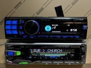 ★ALPINE CDA-117ji Bluetooth＆USB Spotifyなど再生可 CDA-5755★サラウンドDSPチャーチ残響音