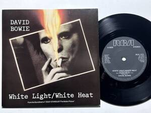 David Bowie・White Light White Heat　UK 7”