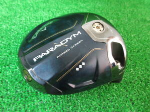 6908【Callaway】PARADYM ◆◆◆ 1W 10.5度 ヘッド単品 ヘッドカバー付き ドライバー キャロウェイ パラダイム TD トリプルダイヤモンド