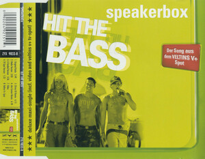 Speakerbox「Hit The Bass」(EU盤CDS)