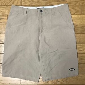 OAKLEY TAKE GOLF SHORTS 2.5 size-34(平置き46股下28.5) 中古(美品) 送料無料 NCNR