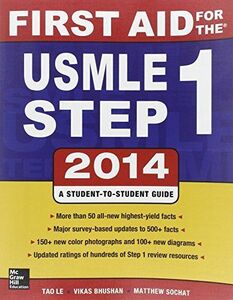 [A11920495]First Aid for the USMLE Step 1 2014 (First Aid Series)