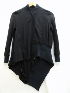 Yohji Yamamoto ヨウジヤマモト デザインジャケット Jacket 1 FE-J23-102 ブラック 100%WOOL MADE IN JAPAN