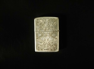 彫刻入り L Ⅷ ZIPPO ジッポ ビンテージ アンティーク