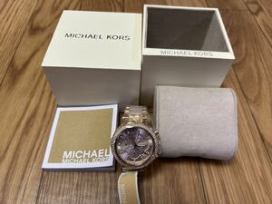 未使用品！腕時計 マイケルコース MICHAEL KORS MK5896 ピンクゴールド