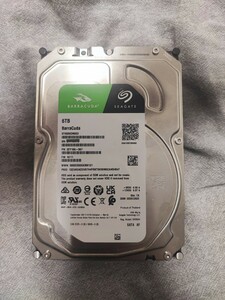 Seagate Barracuda ST6000DM003 6TB 3.5inch HDD 動作確認済