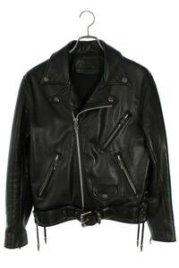 クロムハーツ Chrome Hearts JJDEAN/JJディーン サイズ:S ダガージップライダースレザージャケット 中古 SS13