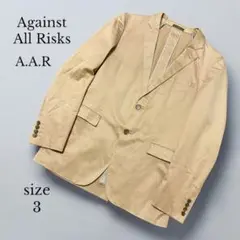 【Against All Risks A.A.R 】　テーラードジャケット　3