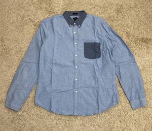 J.CREW OXFORD ジェークルー オックスフォード シャツ 長袖 L