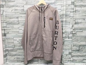 BURTON(バートン)/パーカー/165381/Crown Bonded Full Zip Hoodie/グレー/Lサイズ