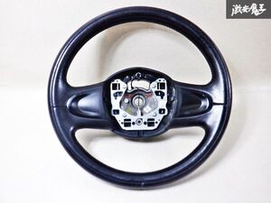 BMW MINI純正 R55 ミニ クーパー クラブマン 2011/7 後期 右ハンドル ステアリング ハンドル 即納 棚2D4