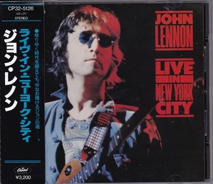 ■CD★ジョン・レノン/ライヴ・イン・ニューヨーク・シティ★JOHN LENNON★国内盤・帯付■