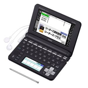 【中古】カシオ 電子辞書 エクスワード ビジネスモデル コンテンツ160 XD-U8600BK ブラック