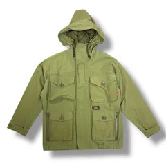 WTAPS 16AW PARASMOCK/JACKET.NYCO.60/40 パラスモックジャケット ミリタリー コート ダブルタップス 162GWDT-JKM02 カーキ S 84592A5