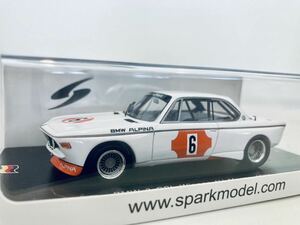 【送料無料】1/43 Spark BMW 3.0 CSL #6 N.Lauda-B.Muir ラウダ Winner 4H Monza 1973