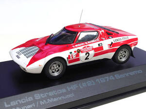 Lancia Stratos ランチア・ストラトス hpi-racing製 1/43 1974 Sanremo #2