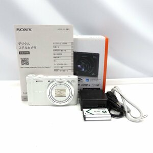 1円～SONY デジタルスチルカメラ Cyber-shot DSC-WX350 ホワイト【栃木出荷】