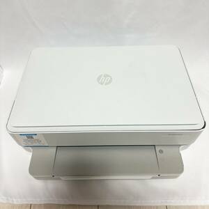 HP envy 6020 プリンター 本体 中古 箱付き ブラック互換インク付